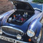 Classic car Blue