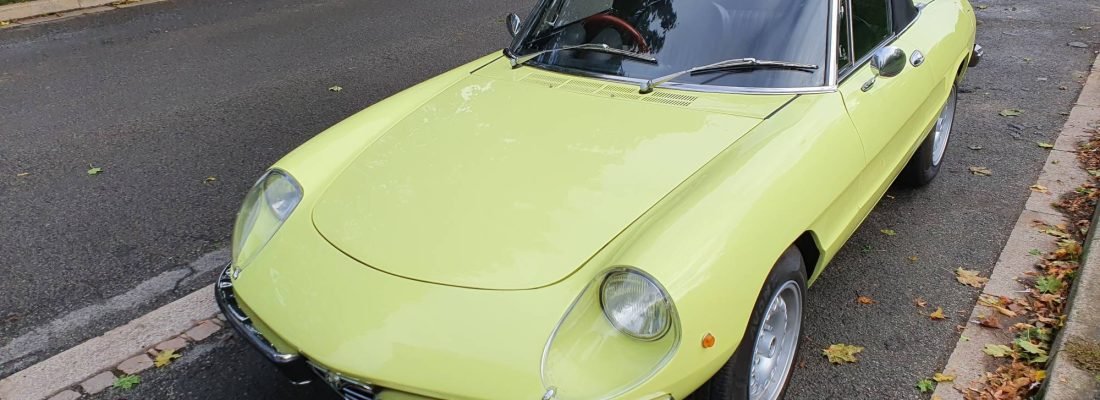 Classic Alfa Romeo Spider Car