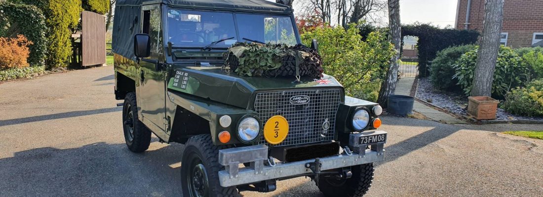 Restored Classic Land Rover