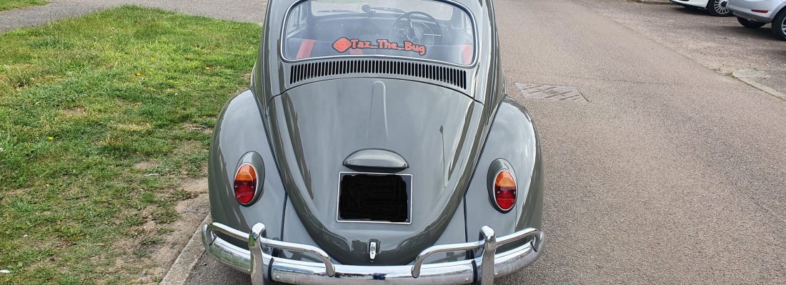 Classic Air Cooled VW Beetle Grey