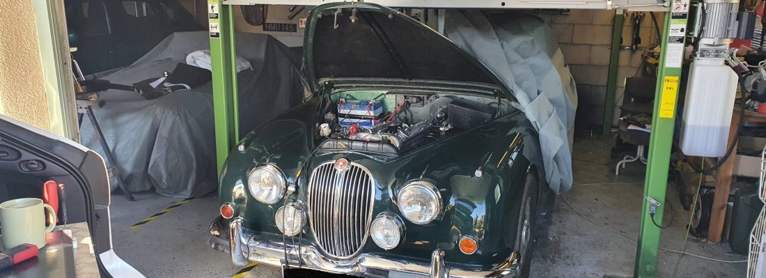 Classic Mk 2 Jaguar Being Crypton Tuned