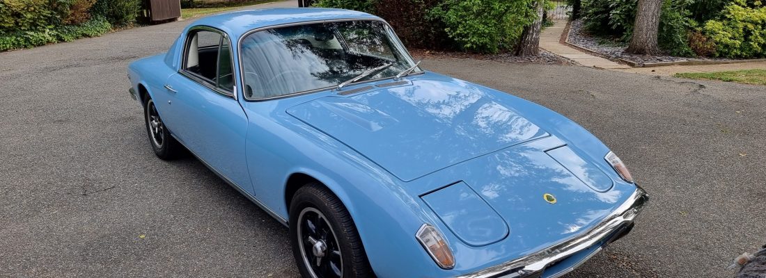 Classic Porsche Car Blue