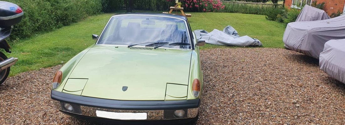 Classic Porsche Car Green