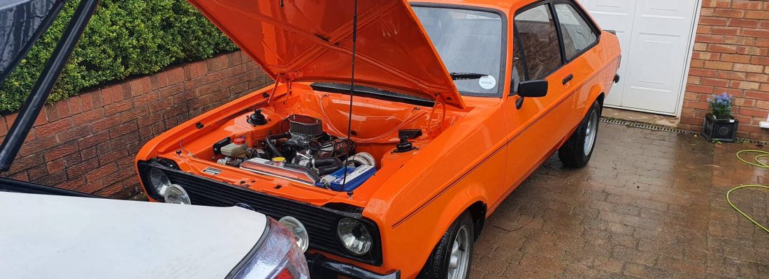 MK 2 Ford Escort being Crypton Tuned