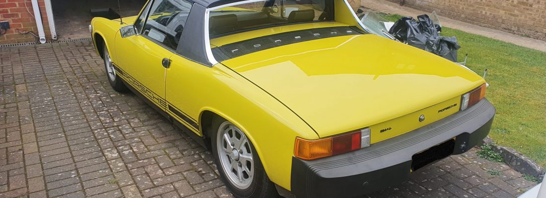Porsche 914 Yellow